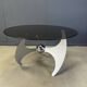 Luciano Campanini “Helix” adjustable dining or coffee table, 1970s