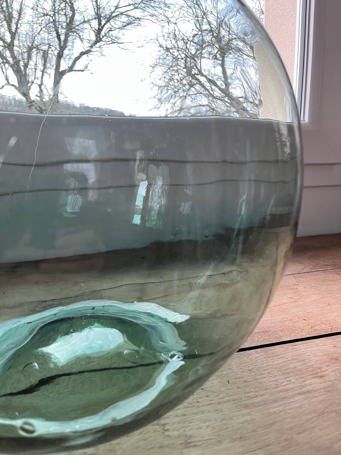 30L turquoise green demijohn