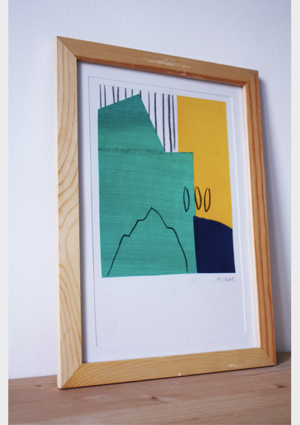 La Montagne - 23,5 x 32,5 cm