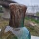 Murano glass ball vase