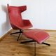 "Take a line for a walk" Armchair and Ottoman Alfredo Haberli for Moroso