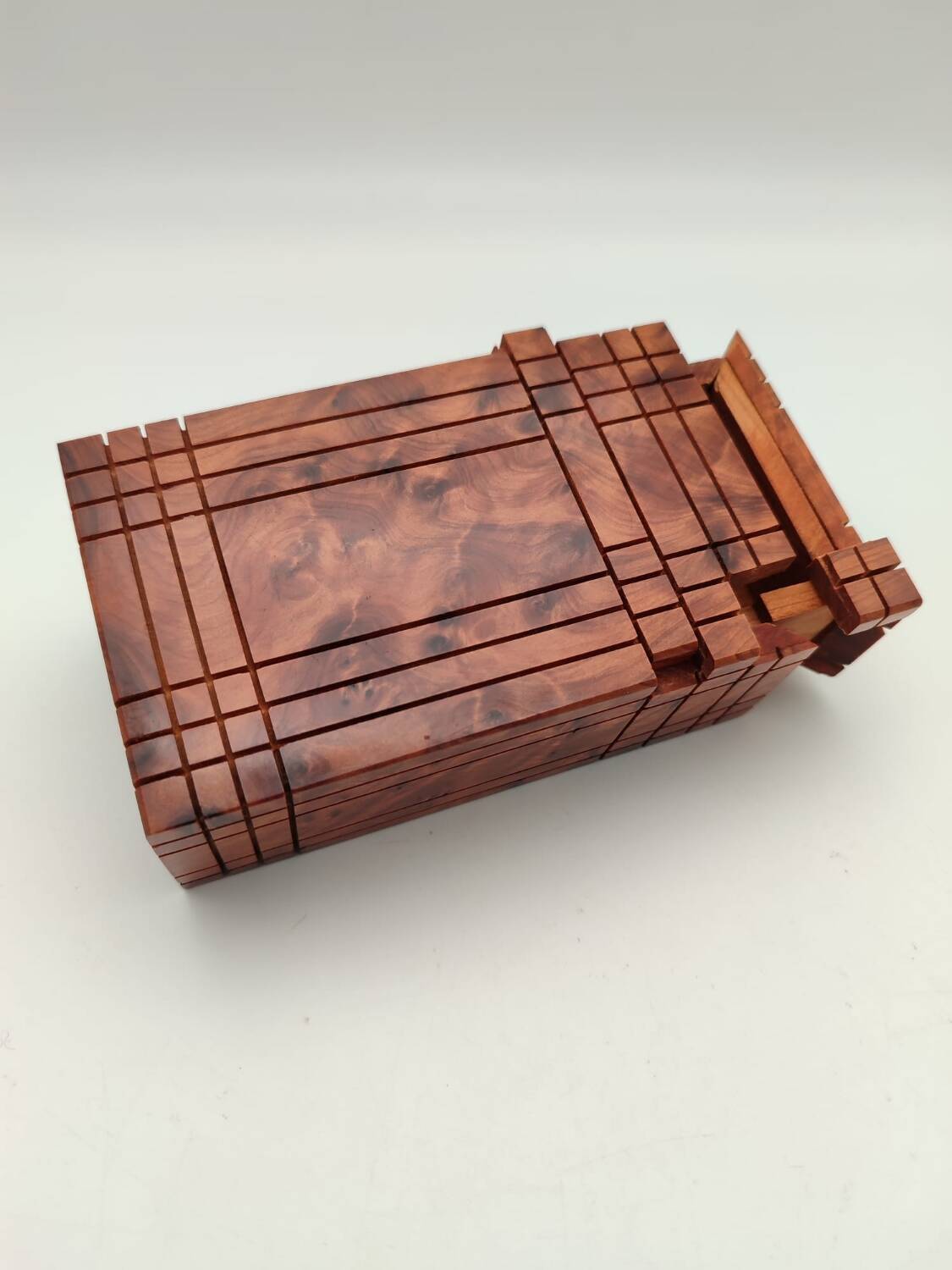 Secret box made of noble thuya wood