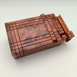 Secret box made of noble thuya wood