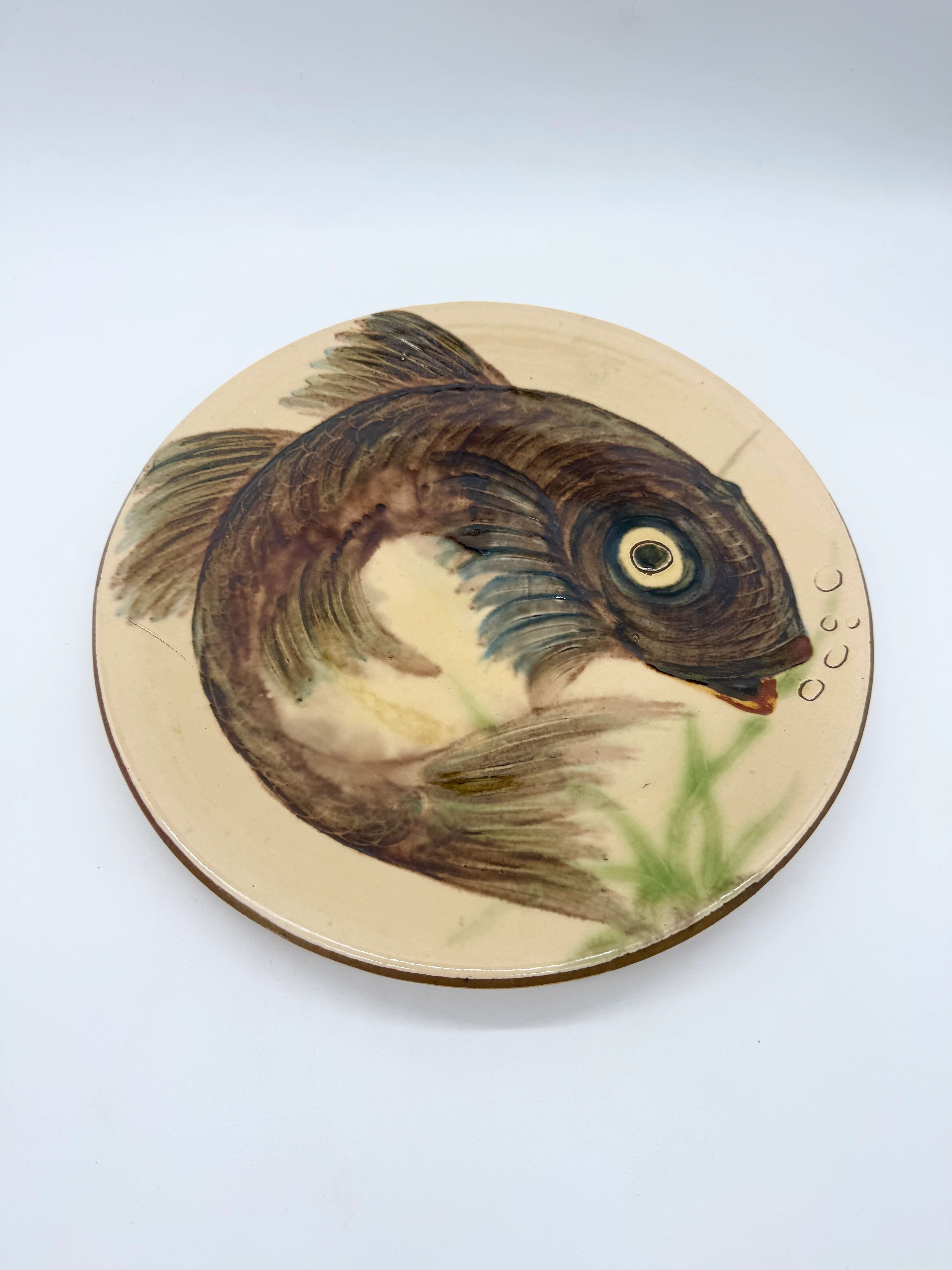 Wall plate "fish", Puigdemont, 1960s