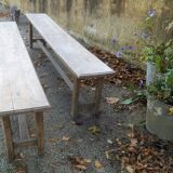 Pair of oak benches