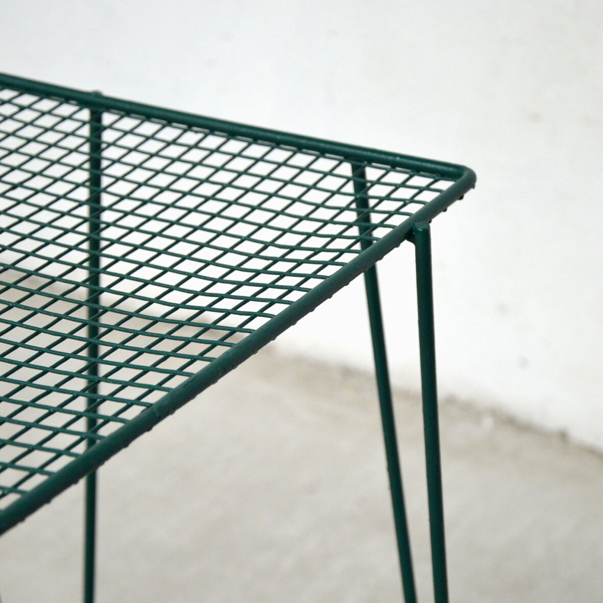 Metal side table, 1960