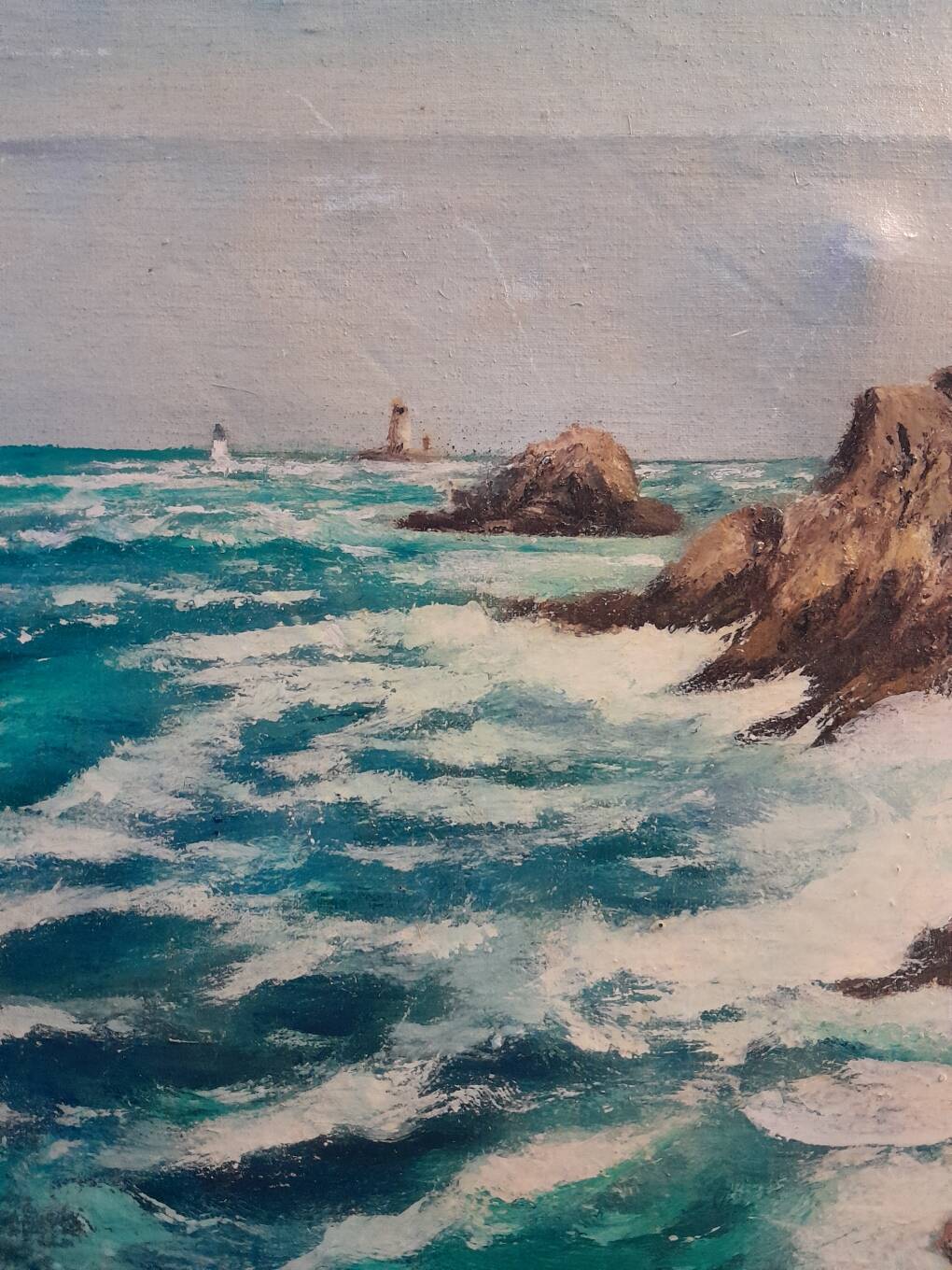 Rocky Scene Painting