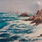 Rocky Scene Painting