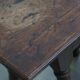 Large Antique English Side Table / Stool