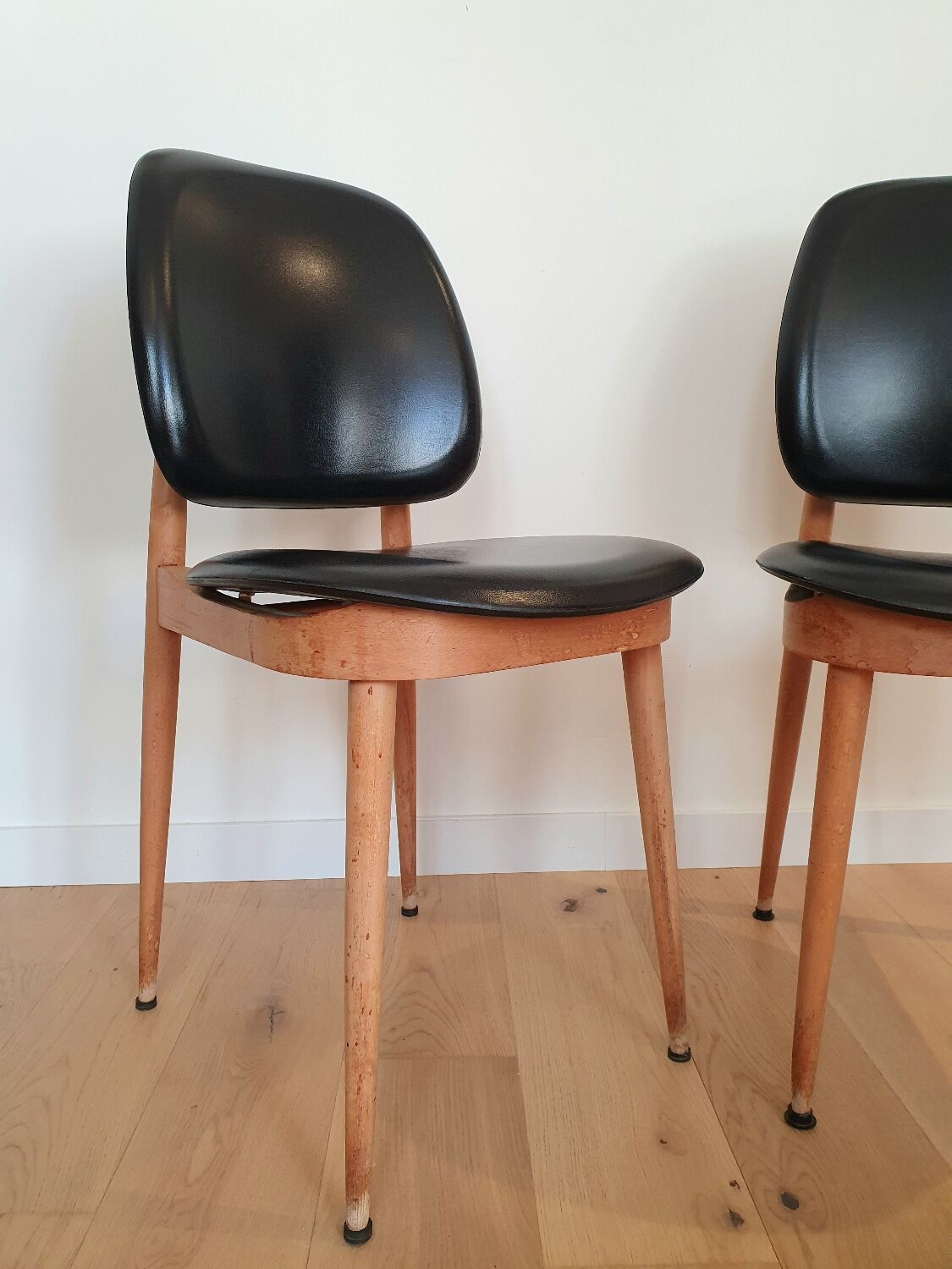 Vintage "Pegase" chairs by Pierre Gurariche / Baumann