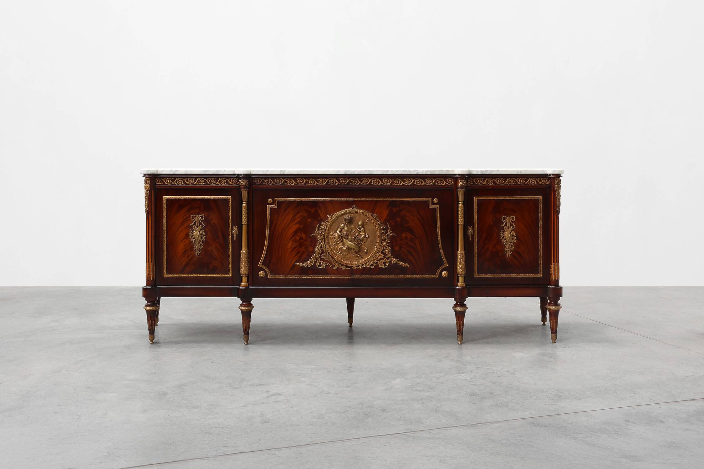 High Quality 20th Century Louis XVI style Mahogany sideboard by E.P. Ehalt