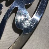 Plateau Alessi Ethno inox diamètre 33cm