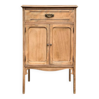 Meuble d’appoint art nouveau bois brut