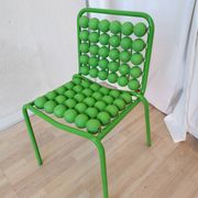 Set of 5 Vintage Pop Art Kids Chairs: SLOG Croatia 1980s