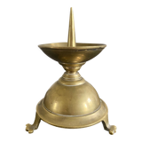 Brass church candle holder