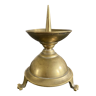 Brass church candle holder