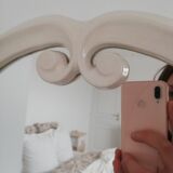 Vintage oval mirror