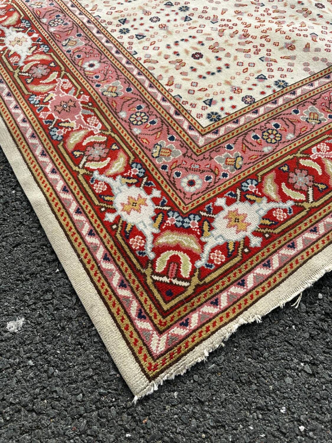 Large handmade Persian rug