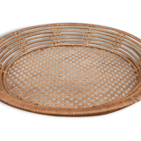 Old basket of haberdashery
