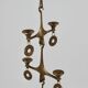 Grand Chandelier Suspended Candelabrum Brutalist Michael Harjes, 1970s