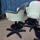3 Gogo office chairs – Marcello Ziliani for Sintesi – Italy 1980s