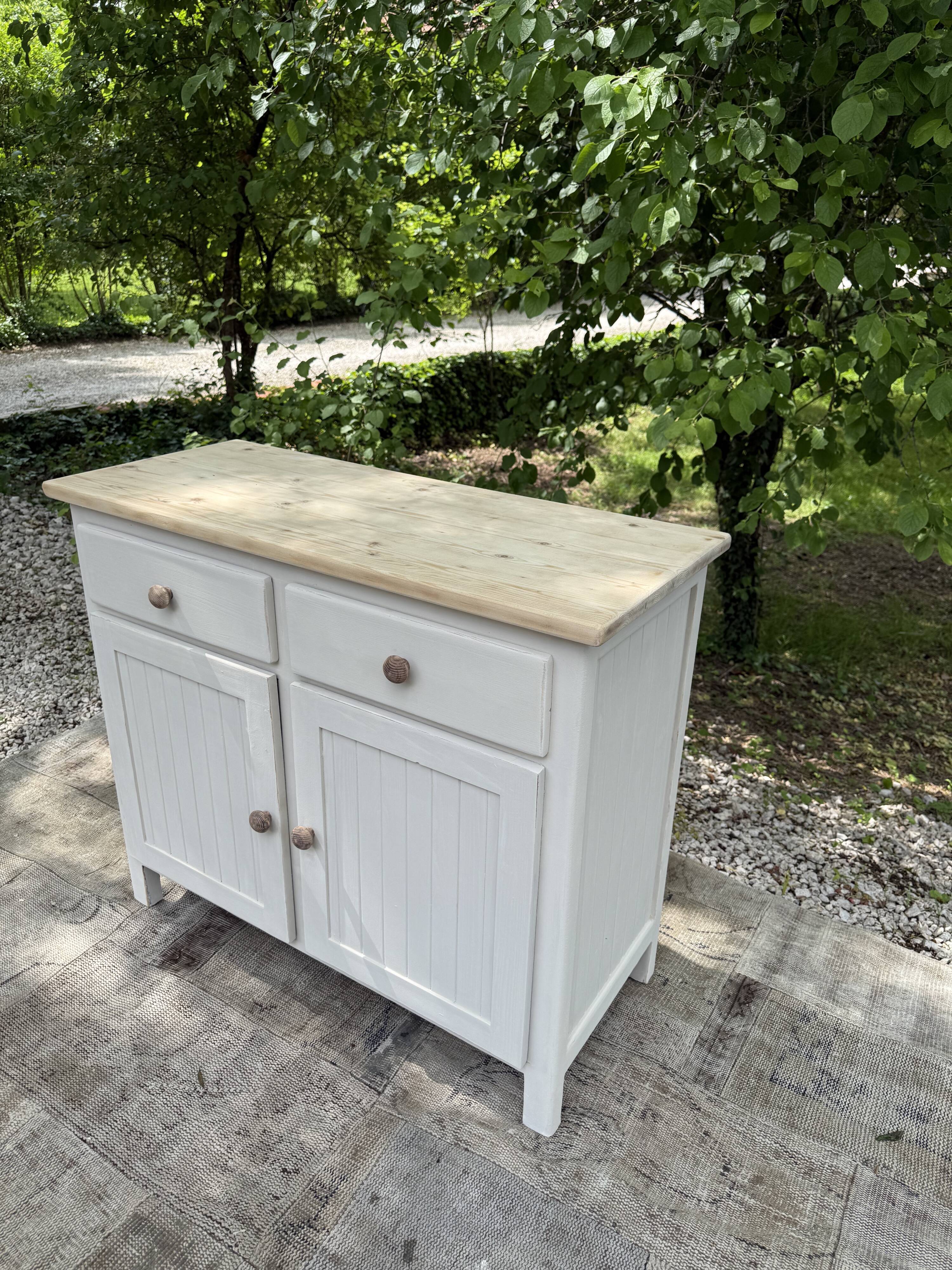 Renovated wooden buffet