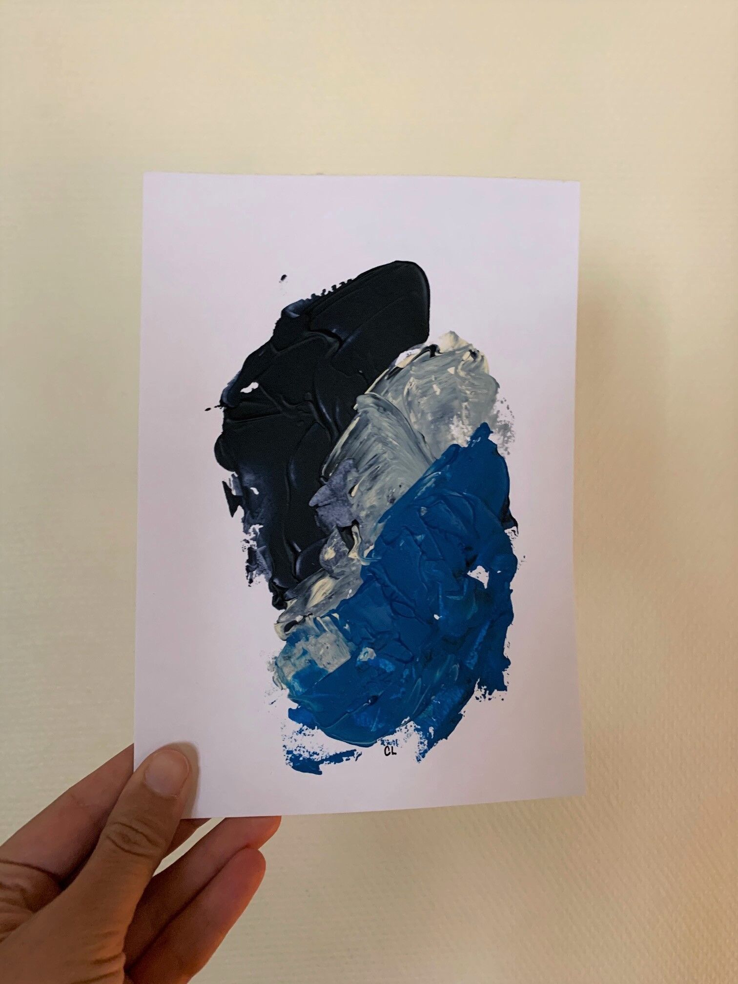 Sketch 10 - paint on numbered paper
