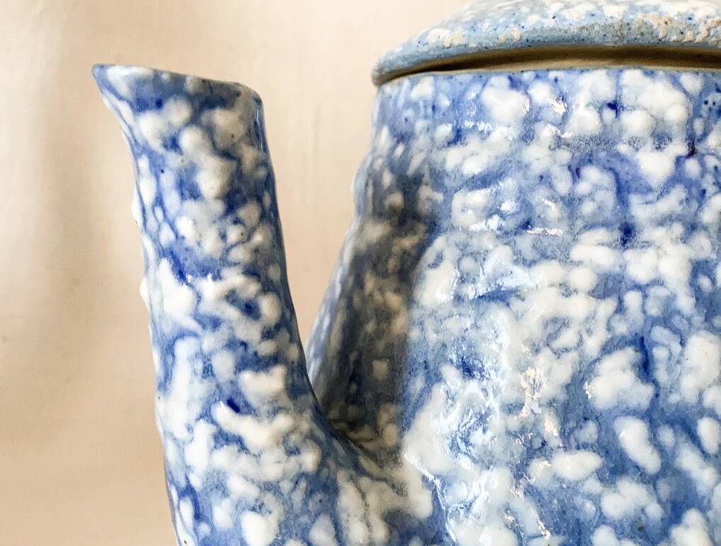 Original ceramic teapot.
