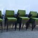 27 armchairs - modern - vintage - metal feet - 1960