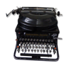 Machine a ecrire, Typewriter Silenta Continental, Fabriqué en Allemagne en 1937, Art Deco