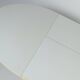 Vintage Dining Table Round Extandable 70s Space Age