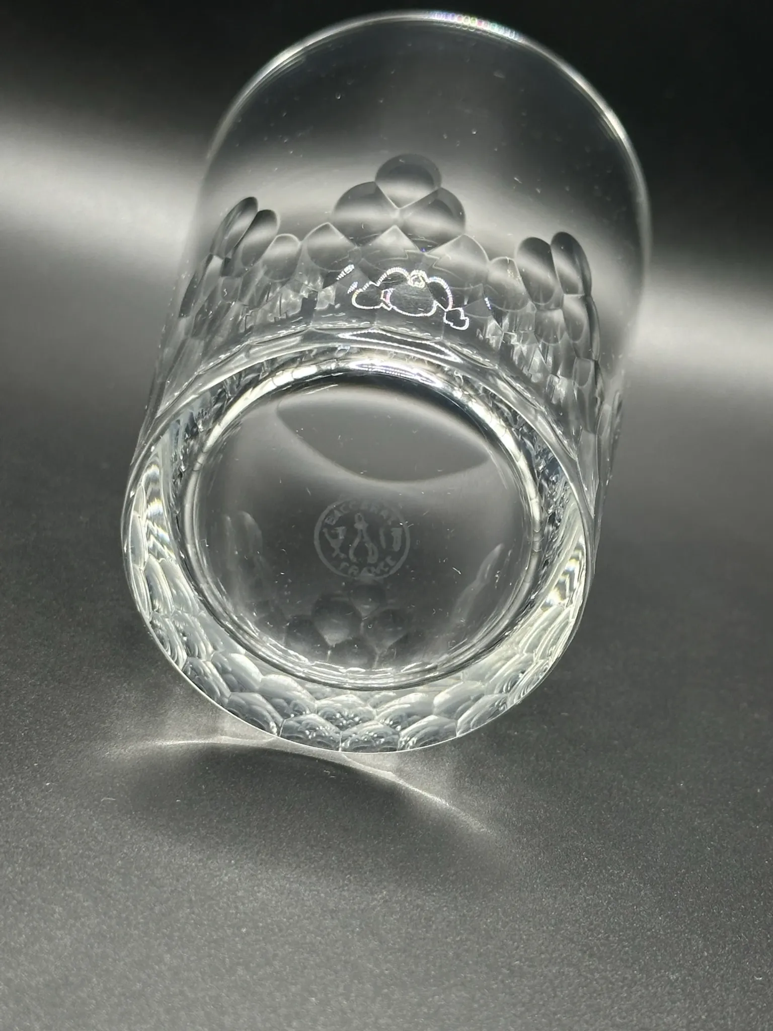 Baccarat - 6 crystal Richelieu goblets