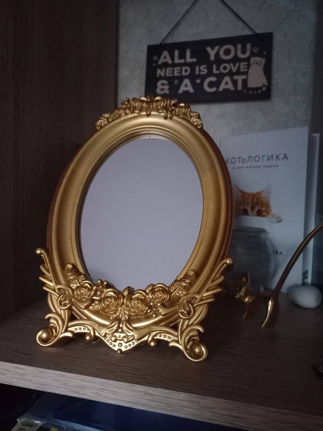Vintage palace style table mirrors