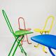 Chaises pliantes Dafne conçue par Gastone Rinaldi