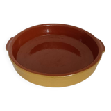 Plat rond en terre cuite