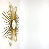 Mirror Chaty Vallauris France 50s 86x86cm