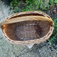 Panier osier vintage 70
