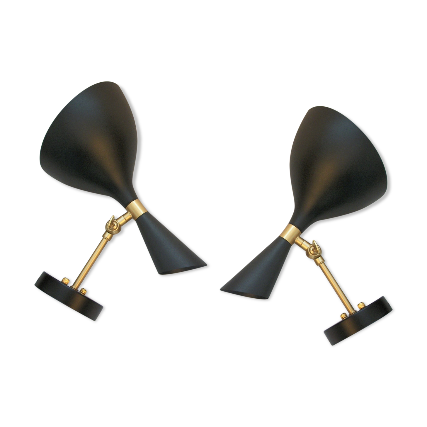 Pair of Nordic wall light