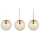Suspension smoked glass