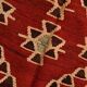 159x249Cm Soft Orange and Red Vintage Kilim Rug, Bohemian Kilim Rug