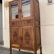 Old small glass display cabinet from the early 20th century.