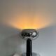 Vintage table lamp, chrome and black lacquered metal, Italy 1960