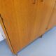 Vintage oak wardrobe from the 1960s.