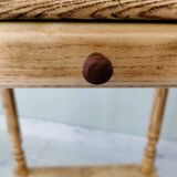 Small accent piece in solid wood