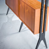 Danish Modular Teak Shelving, 1960s