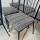 6 chaises originales par Colette Gueden, 1950