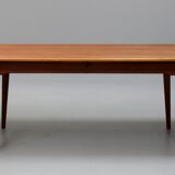 Table à manger en teck, modèle AT-312 par Hans Wegner pour Andreas Tuck