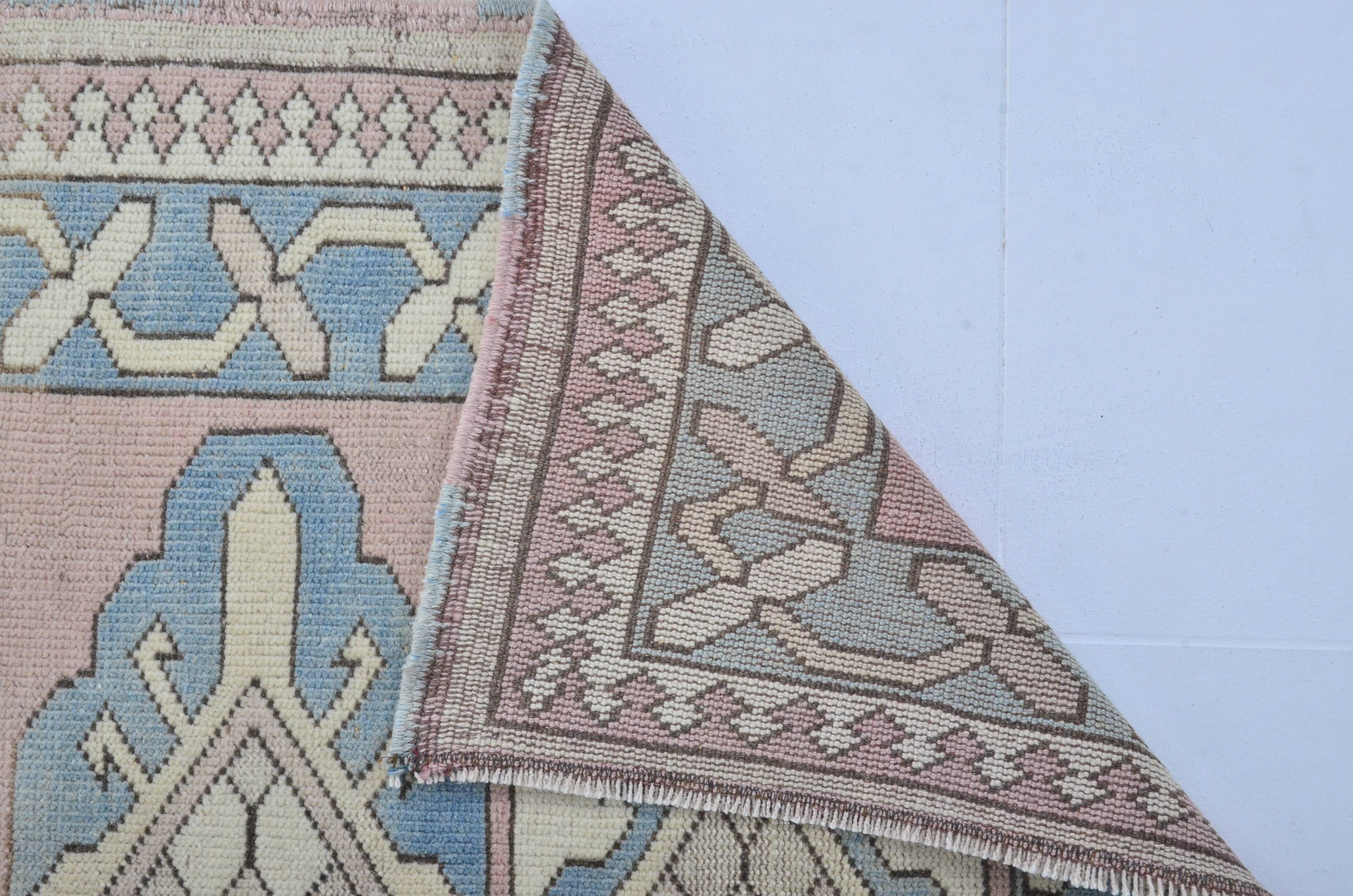 Wool Antique Turkish Wool Vintage Carpet sku 3569