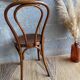 Mundus Vienna Austria curved wood bistro chair