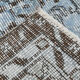 5x8 faded blue handmade turkish rug 260x150cm